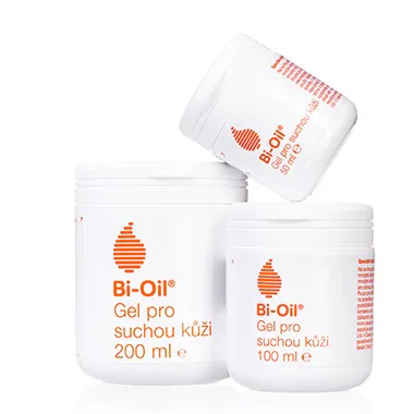 Hydratační gel pro suchou kůži Bi-Oil: Suchá pokožka nemá šanci