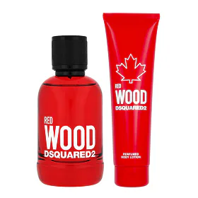 Dsquared2 Red Wood zestaw dla kobiet Woda toaletowa 100 ml + Mleczko do ciała 150 ml