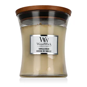 WoodWick Vanilla Bean Świeczka zapachowa 275 g defekt koloru