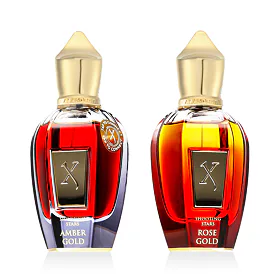 Xerjoff Amber Gold zestaw  Woda perfumowana Amber Gold 50 ml + Woda perfumowana Rose Gold 50 ml