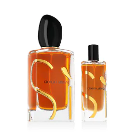 Giorgio Armani Sì Intense 2023 zestaw dla kobiet Woda perfumowana 100 ml + Woda perfumowana 15 ml