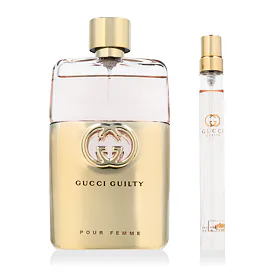 Gucci Guilty Zestaw woda perfumowana 90 ml + woda perfumowana 10 ml