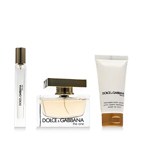 Dolce&Gabbana The One zestaw dla kobiet Woda perfumowana 75 ml + Woda perfumowana 10 ml + Mleczko do