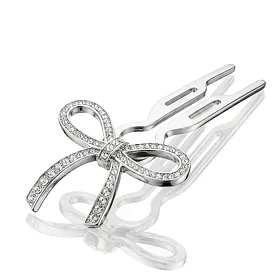 Fiona Franchimon Nº1 Hairpin Steel Crystals By Swarovski Spinka do włosów dla kobiet 1 szt Odcień Wh