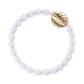 By Eloise London Gold Palm Leaf Gumka do włosów dla kobiet