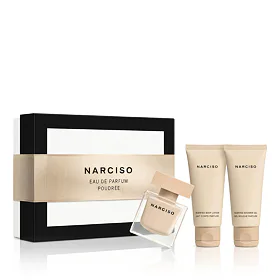 Narciso Rodriguez Narciso Poudrée zestaw dla kobiet Woda perfumowana 50 ml + Żel pod prysznic 50 ml