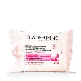 Diadermine Hydrating Cleansing Wipes Chusteczki oczyszczające dla kobiet 25 szt