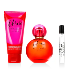 Kate Spade Chérie zestaw dla kobiet Woda perfumowana 100 ml + Woda perfumowana 7,5 ml + Mleczko do c