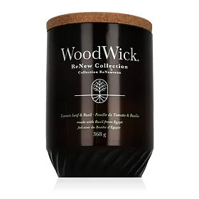 WoodWick ReNew Collection Tomato Leaf & Basil Świeczka zapachowa 368 g