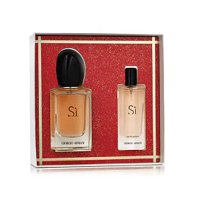 Giorgio Armani Sì zestaw dla kobiet Woda perfumowana 50 ml + Woda perfumowana 15 ml