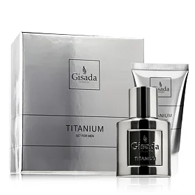 Gisada Titanium zestaw  Woda perfumowana 50 ml + Żel pod prysznic 100 ml
