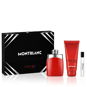 Montblanc Legend Red SET1 Zestaw woda perfumowana 100 ml + woda perfumowana 7,5 ml + żel pod pryszni
