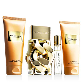 Michael Kors Pour Femme zestaw dla kobiet Woda perfumowana 100 ml + Woda perfumowana 10 ml + Żel pod
