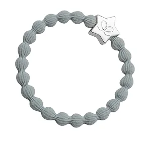 By Eloise London Silver Star Gumka do włosów dla kobiet