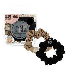 Invisibobble SPRUNCHIE SLIM gumka do włosów Elegant Style 2 szt.