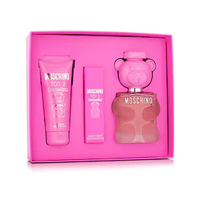 Moschino Toy 2 Bubble Gum zestaw dla kobiet Woda toaletowa 100 ml + Woda toaletowa 10 ml + Mleczko d