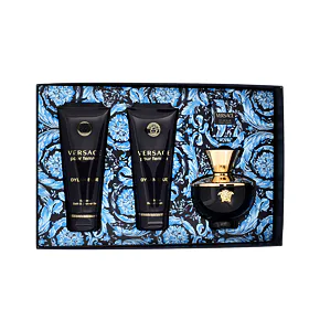 Versace Pour Femme Dylan Blue zestaw dla kobiet Woda perfumowana 100 ml + Woda perfumowana 5 ml + Że