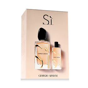 Giorgio Armani Sì zestaw dla kobiet Woda perfumowana 100 ml + Woda perfumowana 15 ml