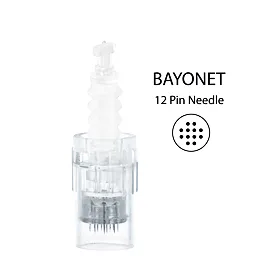 BBmessopen zapasowa sterylna głowica do Electric Microneedling Pen 12 igieł (gwint wewnętrzny) 1 ks