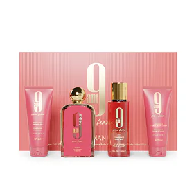 Afnan 9 am pour Femme zestaw dla kobiet Woda perfumowana 100 ml + Spray do ciała 150 ml + Żel pod pr