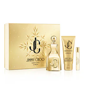 Jimmy Choo I Want Choo Le Parfum 100 ml + Le Parfum MINI 7,5 ml + BL 100 ml W