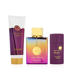 Armaf Club de Nuit Untold zestaw  Woda perfumowana 105 ml + Dezodorant 75 g + Mleczko do ciała 100 m