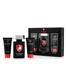 Lamborghini Classico zestaw dla mężczyzn Woda toaletowa 125 ml + Balsam po goleniu 100 ml + Żel pod