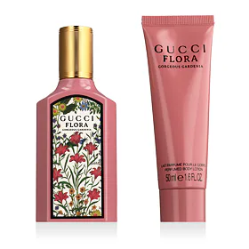 Gucci Flora Gorgeous Gardenia zestaw dla kobiet Woda perfumowana 50 ml + Mleczko do ciała 50 ml