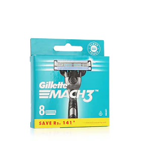 Gillette Mach 3 wymienne ostrza do golenia 8 ks M