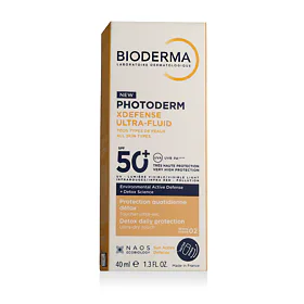 BIODERMA Photoderm Xdefense Ultra-Fluid SPF50+ Preparat do opalania twarzy dla kobiet 40 ml