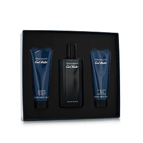 Davidoff Cool Water for Men zestaw dla mężczyzn Woda toaletowa 125 ml + Balsam po goleniu 75 ml + Że