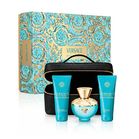 Versace Pour Femme Dylan Turquoise zestaw dla kobiet Woda toaletowa 100 ml + Żel pod prysznic 100 ml