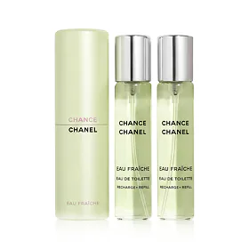 Chanel Chance Eau Fraîche EDT wkład 2 x 20 ml + EDT wkład z atomizerem 20 ml W