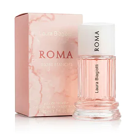 Laura Biagiotti Roma Fiori Bianchi Woda toaletowa dla kobiet 50 ml