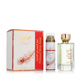 Lattafa Mahasin Crystal zestaw dla kobiet Woda perfumowana 100 ml + Dezodorant 75 ml