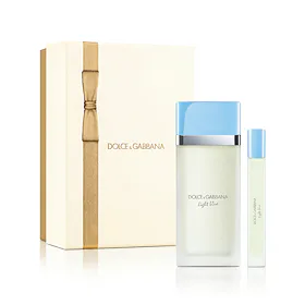 Dolce&Gabbana Light Blue 2025 zestaw dla kobiet Woda toaletowa 50 ml + Woda toaletowa 10 ml