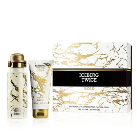 Iceberg Twice Gold Zestaw woda toaletowa 125 ml + żel pod prysznic 100 ml