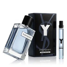Yves Saint Laurent Y Pour Homme EDP wielokrotnego napełniania 100 ml + EDP MINI 10 ml M