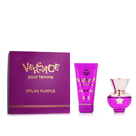 Versace Pour Femme Dylan Purple zestaw dla kobiet Woda perfumowana 30 ml + Mleczko do ciała 50 ml