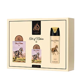 Lattafa Pride Art Of Nature II zestaw  Woda perfumowana 100 ml + Woda perfumowana 20 ml + Spray do c