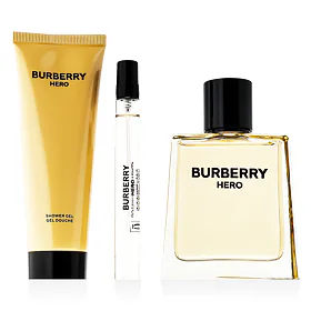 Burberry Hero zestaw dla mężczyzn Woda toaletowa 100 ml + Woda toaletowa 10 ml + Żel pod prysznic 75