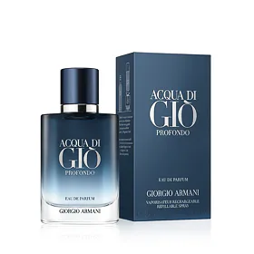 Giorgio Armani Acqua di Giò Profondo 2024 Woda perfumowana dla mężczyzn Do napełnienia 30 ml