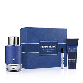 Montblanc Explorer Ultra Blue zestaw dla mężczyzn Woda perfumowana 100 ml + Woda perfumowana 7,5 ml