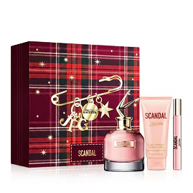 Jean Paul Gaultier Scandal zestaw dla kobiet Woda perfumowana 80 ml + Woda perfumowana 10 ml + Mlecz