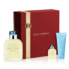 Dolce&Gabbana Light Blue pour Homme zestaw dla mężczyzn Woda toaletowa 75 ml + Woda toaletowa 4,5 ml