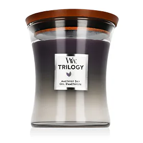 WoodWick Trilogy Warm Woods Świeczka zapachowa 275 g