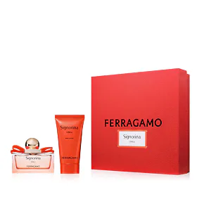 Ferragamo Signorina Unica zestaw dla kobiet Woda perfumowana 50 ml + Mleczko do ciała 50 ml