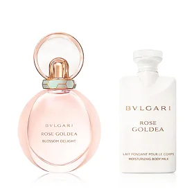Bvlgari Rose Goldea Blossom Delight zestaw dla kobiet Woda perfumowana 50 ml + Mleczko do ciała 75 m