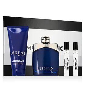Montblanc Legend Blue zestaw dla mężczyzn Woda perfumowana 100 ml + Żel pod prysznic 100 ml + Woda p