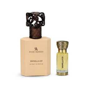 Swiss Arabian Vanilla 01 zestaw dla kobiet Ekstrakt perfum 50 ml + Olejek perfumowany 12 ml